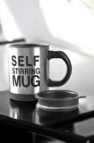 Mikser Kupa Yazılı Mug Bardak Karıştırma Özelliği