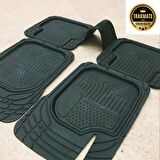 DS5 2014 KESİLEBİLİR YENİ TASARIM HAVUZLU OTO PASPAS ADA UC DESENLİ SİYAH