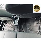 Dacia Duster 2 WD (4x2) 2018 KESİLEBİLİR YENİ TASARIM HAVUZLU OTO PASPAS ADA UC DESENLİ SİYAH