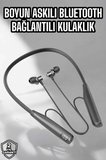 Boyun Bantlı Bluetooth Kulaklık Yüksek Ses Kaliteli 100 Saat Kulaklık -