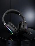 RGB Işıklı Bluetooth Mikrofonlu Kulaklık Uzun Süreli Kullanım Type-C Şarjlı -