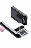 4 Çıkışlı 20.000 Mah Powerbank Uzun Pil Ömürlü Taşınabilir