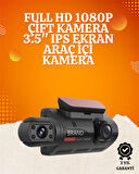 Geniş Açılı 110° 1080P Dashcam – Hareket Algılama ve Döngü Kayıt Özellikli