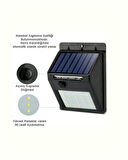 Solar Enerjili 20 LED Duvar Lambası | Hareket Sensörlü, Su Geçirmez, Kablo Gerektirmez