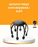 Saç Derisi Masaj Aleti 8 Bağımsız Kol 3 Modlu Derin Rahatlama