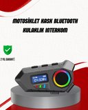 Suya Dayanıklı Bluetooth  İnterkom 5.4 Hoparlör 500mAh Batarya ve FM Radyo Özellikli -