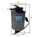 Ufı 24.018.01 Yakıt Filtresi