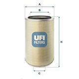 Ufı 27.544.00 Hava Filtresi Iveco Eurostar-Eurotech-Eurotrakker-Stralıs 03>