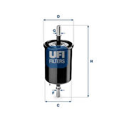 Ufı 31.843.00 Yakıt Filtresi