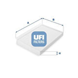 Ufı 53.152.00 Polen Filtresi Accent Era 2006> I20 2015> I30 2007> Elantra 2011> Ceed 2006>