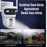 AOV Çift Kameralı 7/24 Kayıt İcsee Yazılım 4G Solar Kamera