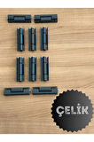PVC Pimapen Kapı Pencere Menteşesi Çelik 90mm