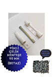 PVC Pimapen Kapı Pencere Menteşesi Çelik 90mm