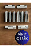 PVC Pimapen Kapı Pencere Menteşesi Çelik 90mm