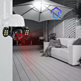 İcsee 5MP 1080P Projektör LEDLİ Wifi Kamera