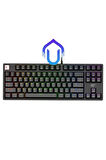 Havit Gamenote KB890L Arkadan Aydınlatmalı Gaming Türkçe Q Klavye Blue Switch