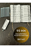 PVC Pimapen Kapı Menteşesi Plastik Metal Destekli 90mm