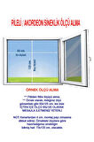 Akordeon Pileli Pilise Kapı Sineklik, Antrasit, 90x210 Cm. İstenilen Ölçüde
