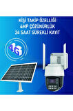 4G Sim Kartlı Solar Kamera 4MP 1080P Çözünürlük Kişi Takip Özelliği P6Slite Uygulama
