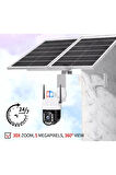 4g Sim Kartlı 1080p 5mp 30x Optik Zoom 60 Wat Panelli 7/24 Solar Kamera