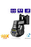 Çift Lens 10X Zoom 6MP FHD PTZ Wifi Kamera Türkçe Program Carecam Pro