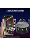 Yapay Zeka ve Sanal Takipli Panoramik Kamera 2.3 mm Lens 180 Geniş Açı