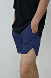Lacivert Unisex Fitness ve Gym Şortu