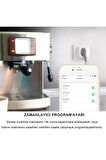 Akıllı Priz | Uzaktan Kontrol | Programlanabilir | Zaman Ayarlı | Sesle Kontrol | 16a Cata Wifi Priz