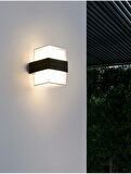Prizma Led Aplik 12 Watt Gün Işığı 3200k Iç Mekan Ve Dış Mekan Cata Bora Led Aplik 220V Ip54