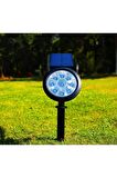 18w Led Solar Kazıklı Çim Armatür Cata Güneş Enerjili Yeşil Led Işık Çim Lambası Bahçe Aydınlatma