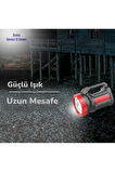 Şarjlı Gemici El Feneri Güçlü Led Işık Kamp Lambası Cata Soma Power Led El Feneri
