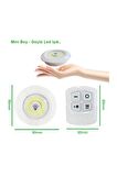 3lü Kumandalı Kabin Led Set Gece Lambası Mutfak Tezgah Altı Dolap İçi Kabin Altı Banyo Aydınlatması