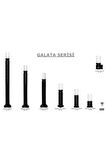 Bahçe Lambası Galata 50 Cm Set Üstü Direk Zita Bahçe Aydınlatması 220v E27 Ip54