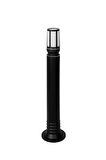 Bahçe Aydınlatması Galata Kafesli 80 Cm Set Üstü Direk Zita Bahçe Lambası E27 220v Ip54
