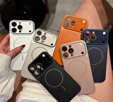 Apple iPhone 11 Uyumlu MagSafe Kılıf – 17 Pro Max Kamera Görünümlü Lens Korumalı Kapak