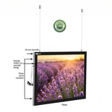 Magneco Ledbox Çift Taraflı İşıklı Çerçeve B1