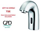 GPD FLB10 Fotoselli Batarya Armatür ve Filitreli Ara Musluk 2 Adet