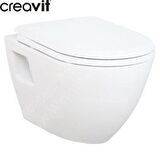 Creavit GR5001 + Gömme Rezervuar - TP325 Asma Klozet 5li Set ULTİMA KAPAK