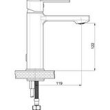 GPD Pedra Siyah Banyo - Lavabo - Sürgülü Duş seti MLB160-S-MBB160-S-DST57-S