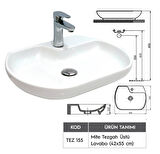 ALVİT Mite Tezgah Üstü Lavabo 42*55 CM 