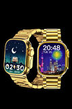 WEARFİT ULTRA 8 PRO Akıllı Kol Saati Smart Watch Model:inç 49mm TFT Ekran GOLD