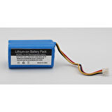 Homend Alex Laser Pro 1287H Robot Süpürge 2600 mAh 14.4 V  Batarya – Orjinal Uyumlu Uzun Ömürlü, Yüksek Performans Pil