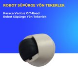 Karaca Vantuz Off-Road Robot Süpürge Yön Tekerlek