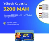 Liectroux E30 3200 mAh 14,4V Robot Süpürge Batarya