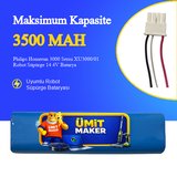 Philips Homerun 3000 Serisi XU3000/01 Robot Süpürge 3500 mAh Batarya
