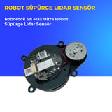 Roborock S8 Max Ultra Robot Süpürge Lidar Sensör