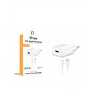 Type-C USB Kablo Ve Adaptör 2.4A Ev Tipi Şarj Aleti