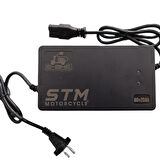 ELEKTRİKLİ BİSİKLET / SCOOTER E-BİKE ŞARJ CİHAZI 60V-20AH STM 5 AKÜLÜ MODEL