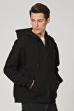 ALEXANDERGARDI FERMUARLI KAPÜŞONLU SWEATSHİRT (UN-501403)