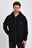 ALEXANDERGARDI KAPÜŞONLU FERMUARLI SWEATSHİRT (UN-73800)